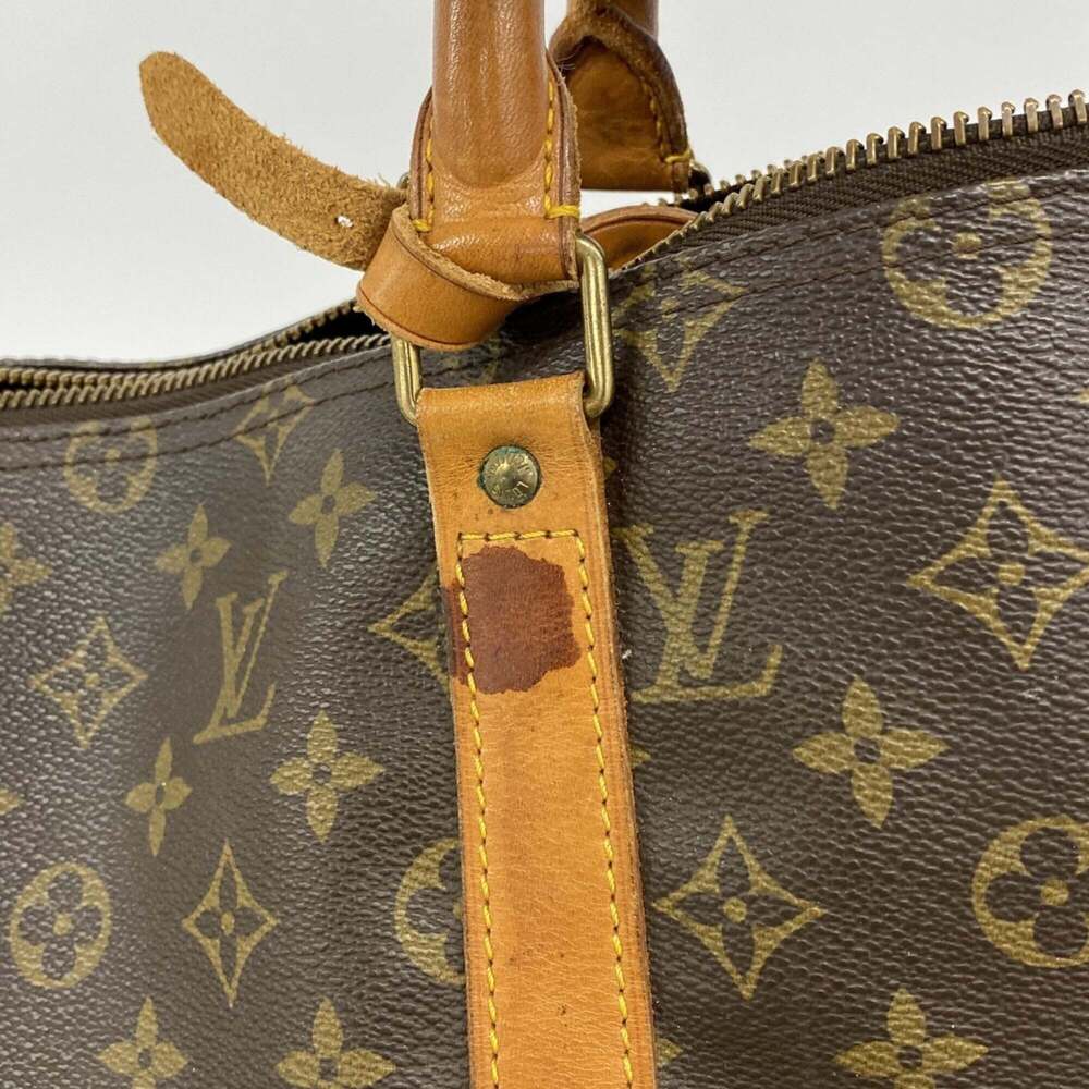 LOUIS VUITTON Brown Monogram Keepall 50 Boston Bag - Picture 10 of 13